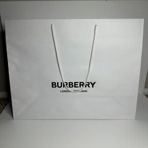 Large Burberry Shopping Bag